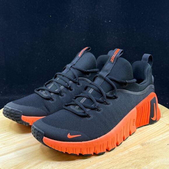 Nike Free Metcon 6 Black Orange Hyper Crimson FJ7127-004 Men's Size 12 - Picture 2 of 9